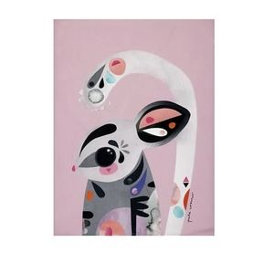 Pete Cromer Tea Towel Mauve Purple Sugar Glider Possum